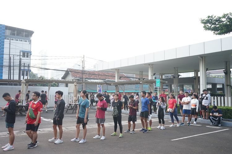 Race photo from Assurance Fun Run 2024