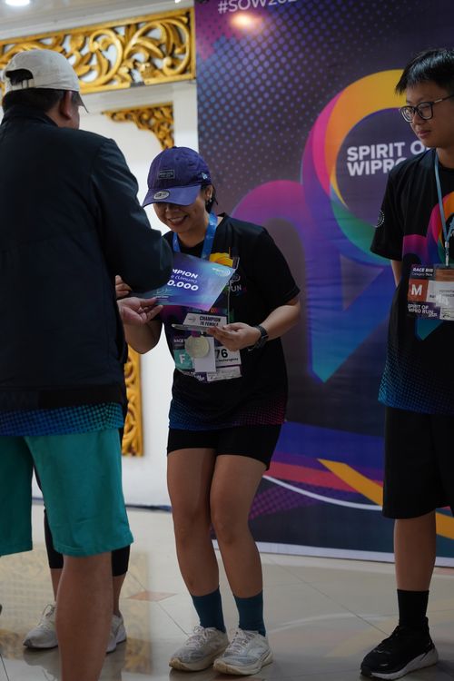 Race photo from WIPRO RUN 2025 - Vitalis Unza 20th Anniversary