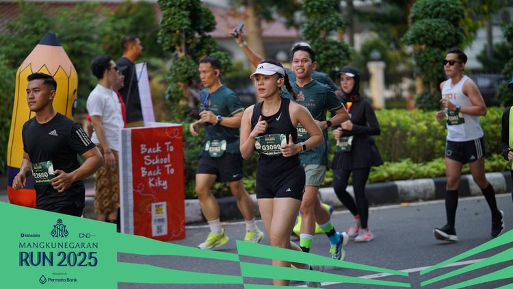 Race photo from Mangkunegaran Run 2025