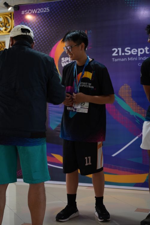 Race photo from WIPRO RUN 2025 - Vitalis Unza 20th Anniversary