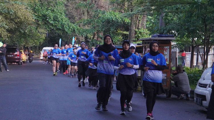 Race photo from KBP City Run 2024 Vibes