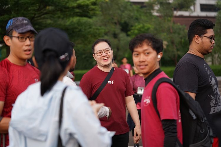 Race photo from Assurance Fun Run 2024