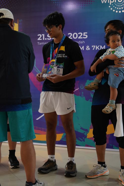 Race photo from WIPRO RUN 2025 - Vitalis Unza 20th Anniversary