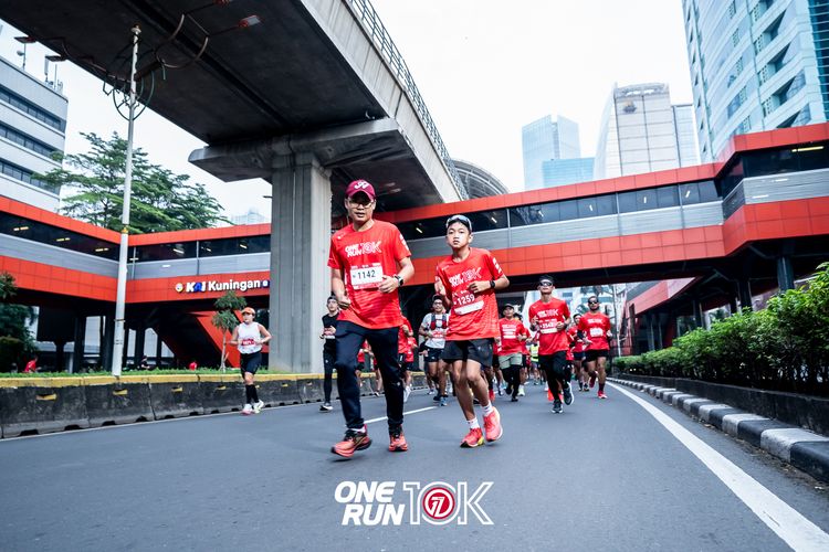 Race photo from ONE RUN 10K 2025