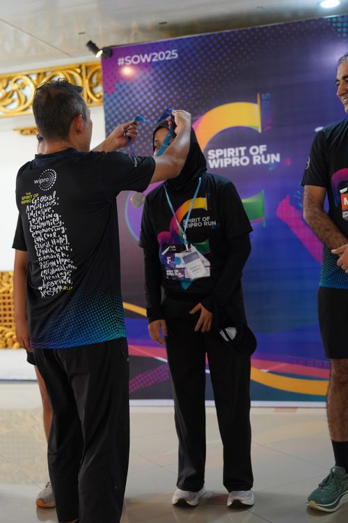 Race photo from WIPRO RUN 2025 - Vitalis Unza 20th Anniversary
