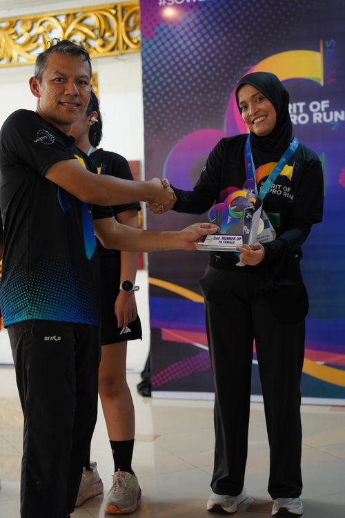 Race photo from WIPRO RUN 2025 - Vitalis Unza 20th Anniversary