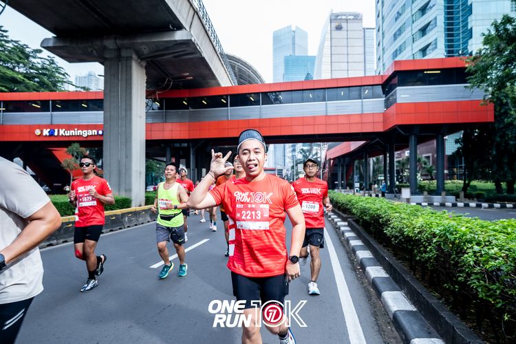 Race photo from ONE RUN 10K 2025