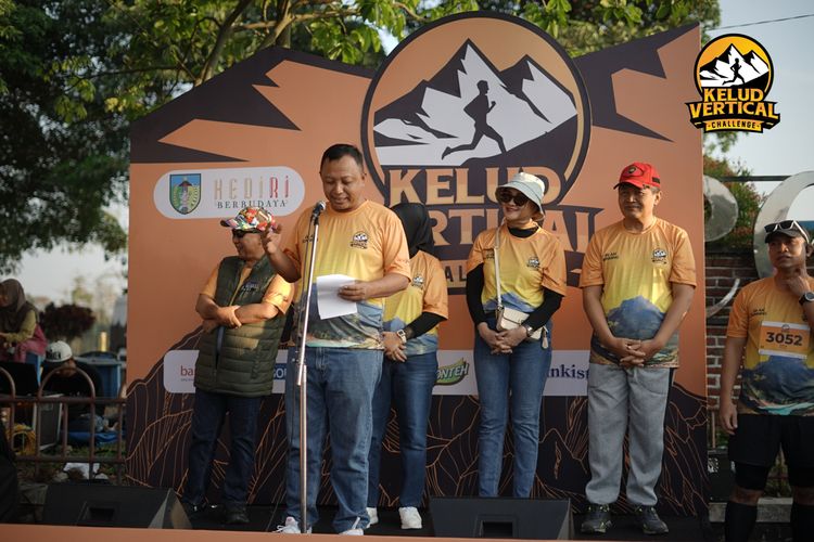 Race photo from Kelud Vertical Challenge 2024