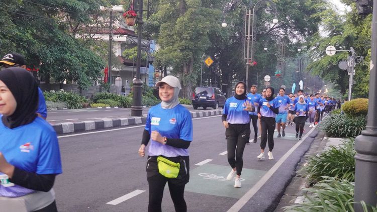 Race photo from KBP City Run 2024 Vibes