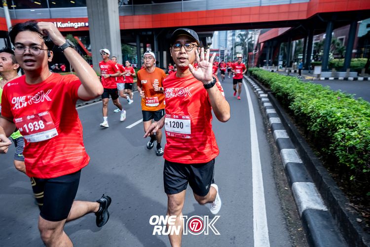Race photo from ONE RUN 10K 2025