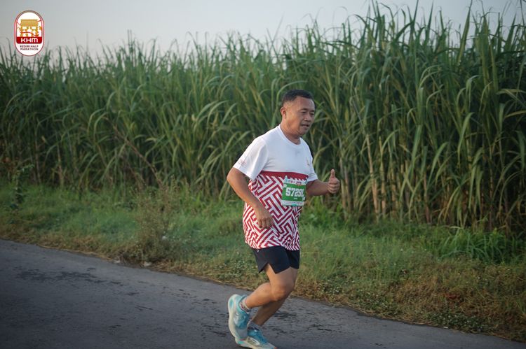 Race photo from Kediri Half Marathon 2024