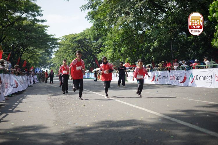 Race photo from Kediri Half Marathon 2025