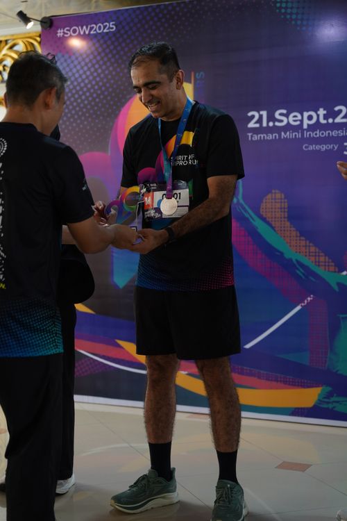 Race photo from WIPRO RUN 2025 - Vitalis Unza 20th Anniversary