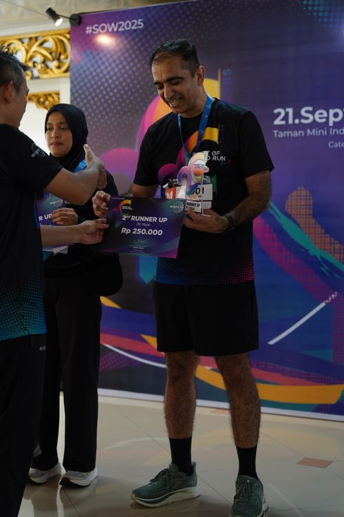 Race photo from WIPRO RUN 2025 - Vitalis Unza 20th Anniversary