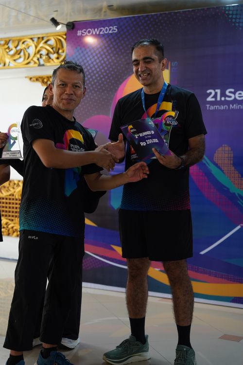 Race photo from WIPRO RUN 2025 - Vitalis Unza 20th Anniversary