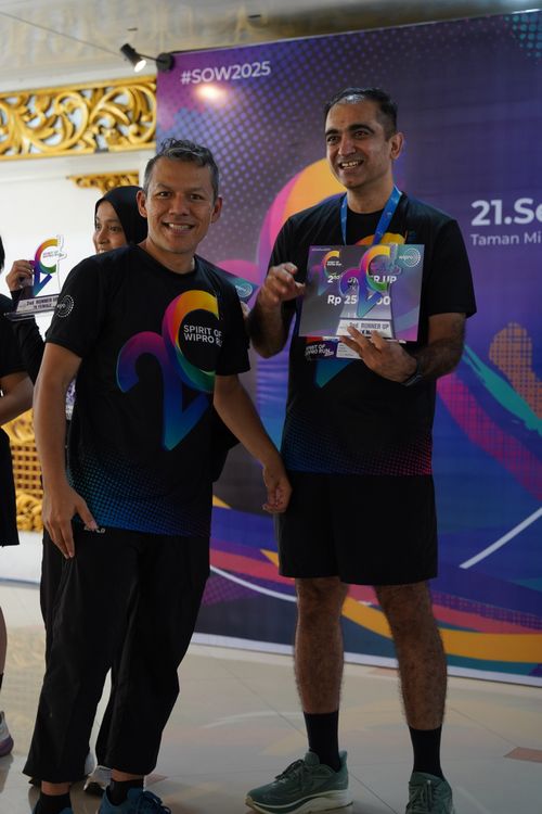 Race photo from WIPRO RUN 2025 - Vitalis Unza 20th Anniversary