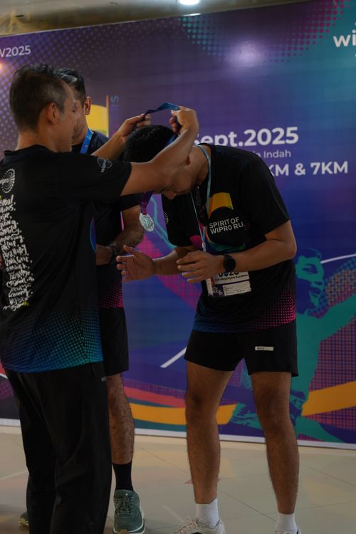 Race photo from WIPRO RUN 2025 - Vitalis Unza 20th Anniversary
