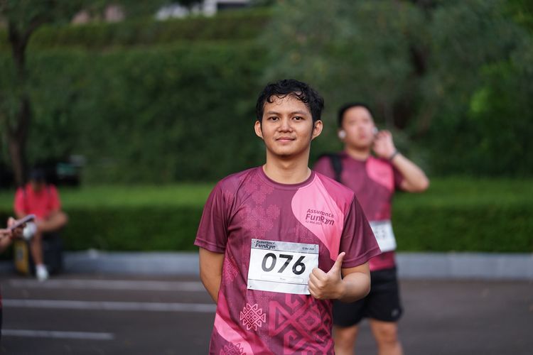 Race photo from Assurance Fun Run 2024
