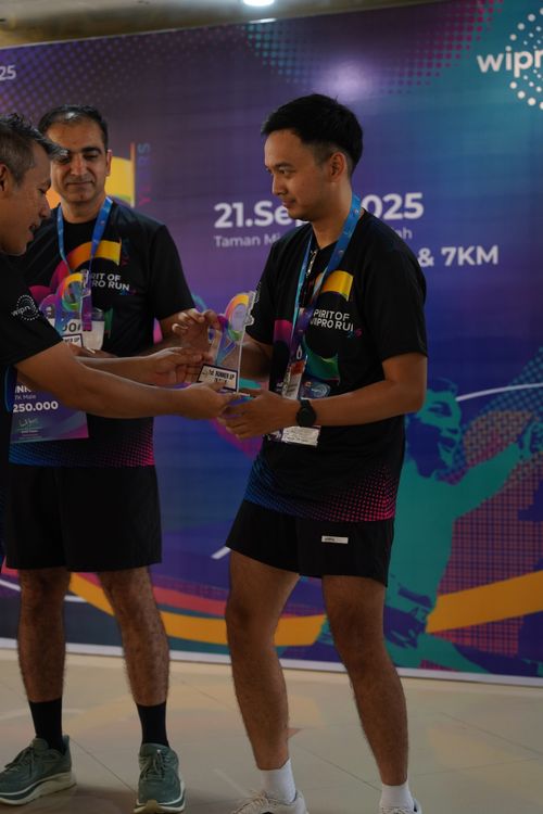 Race photo from WIPRO RUN 2025 - Vitalis Unza 20th Anniversary