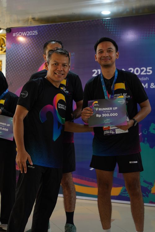 Race photo from WIPRO RUN 2025 - Vitalis Unza 20th Anniversary