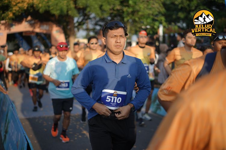 Race photo from Kelud Vertical Challenge 2024