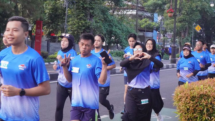 Race photo from KBP City Run 2024 Vibes