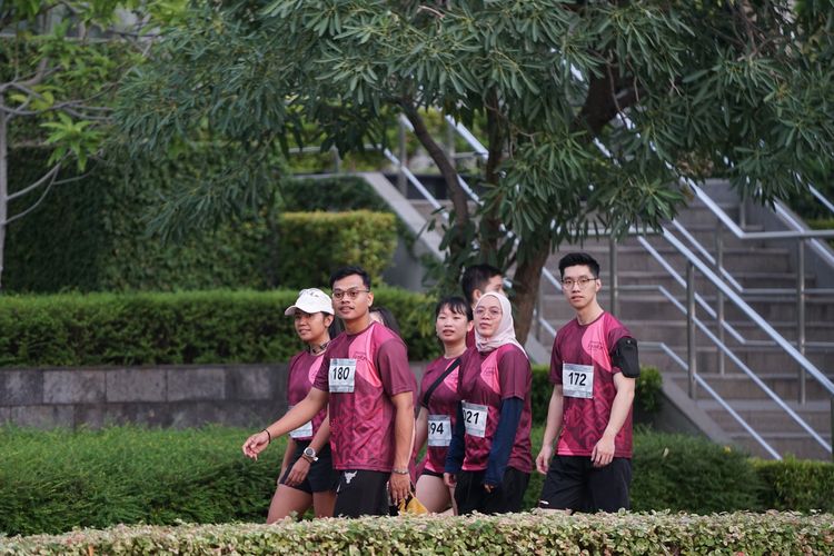 Race photo from Assurance Fun Run 2024