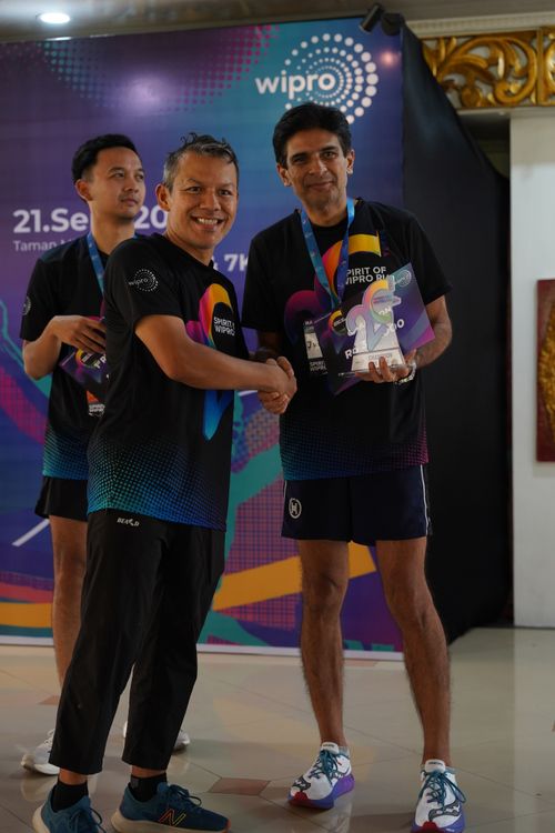 Race photo from WIPRO RUN 2025 - Vitalis Unza 20th Anniversary