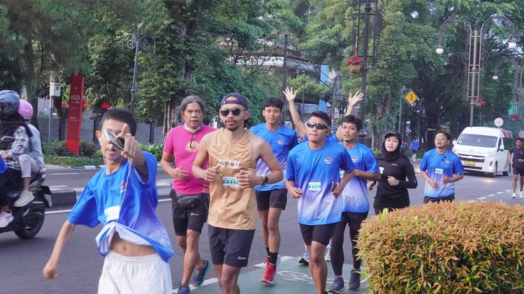 Race photo from KBP City Run 2024 Vibes