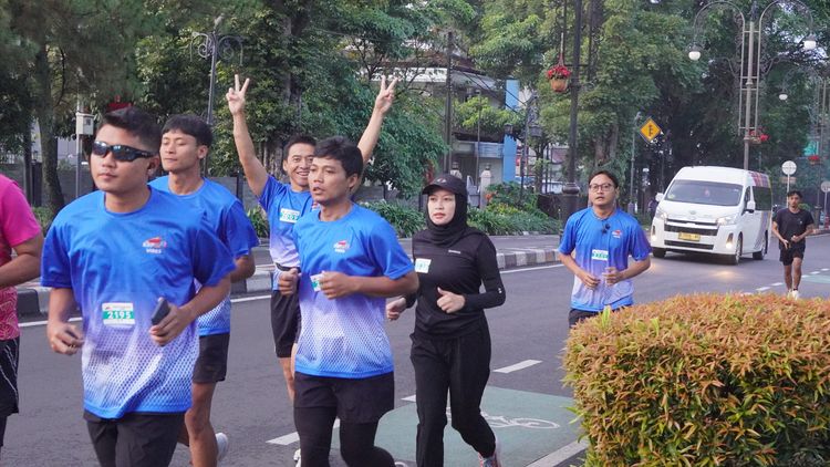 Race photo from KBP City Run 2024 Vibes