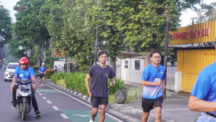 Race photo from KBP City Run 2024 Vibes