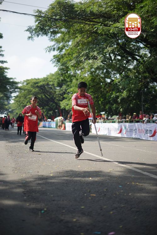 Race photo from Kediri Half Marathon 2025