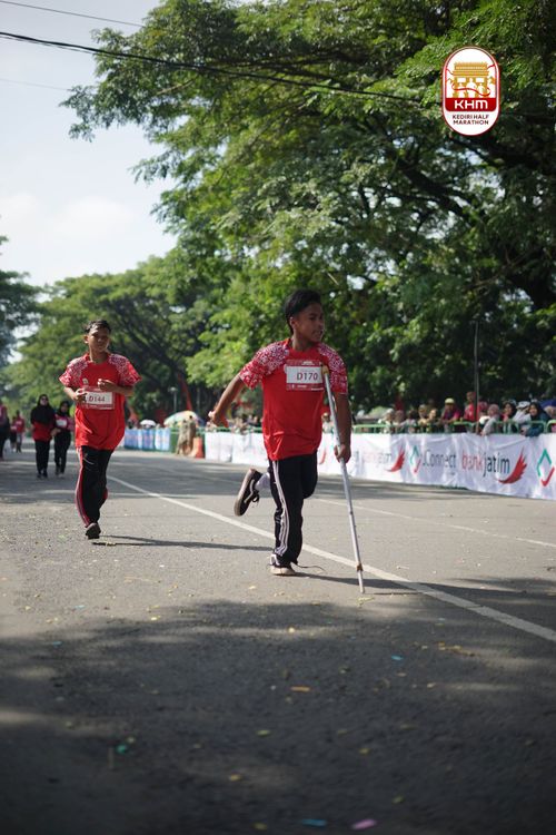 Race photo from Kediri Half Marathon 2025