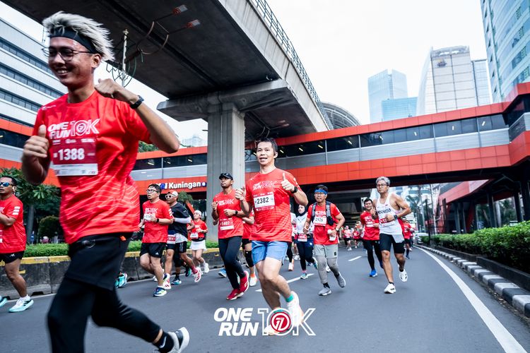 Race photo from ONE RUN 10K 2025