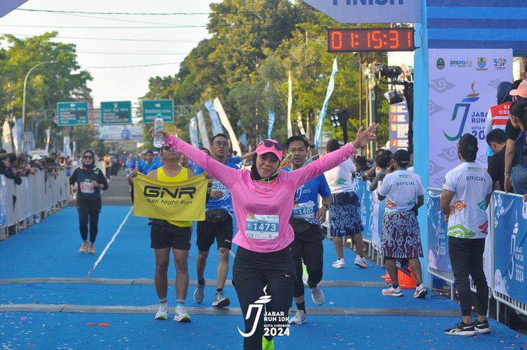 Race photo from Jabar Run 10K 2024