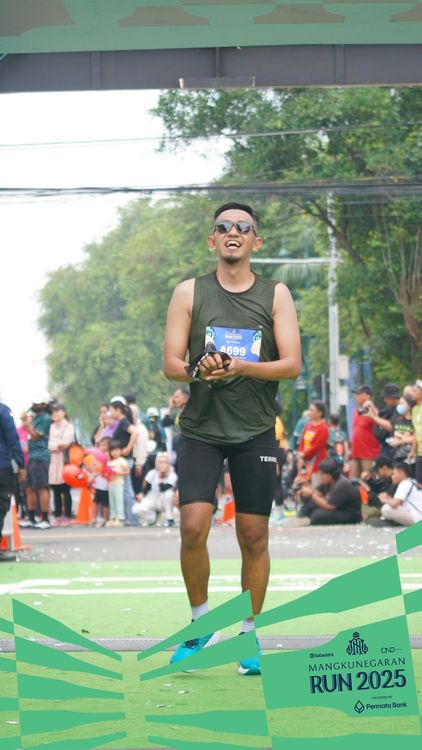Race photo from Mangkunegaran Run 2025