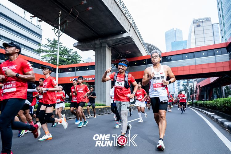 Race photo from ONE RUN 10K 2025