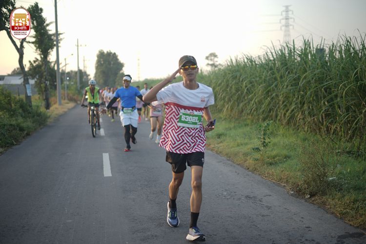 Race photo from Kediri Half Marathon 2024