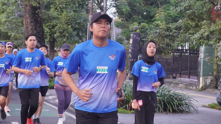 Race photo from KBP City Run 2024 Vibes