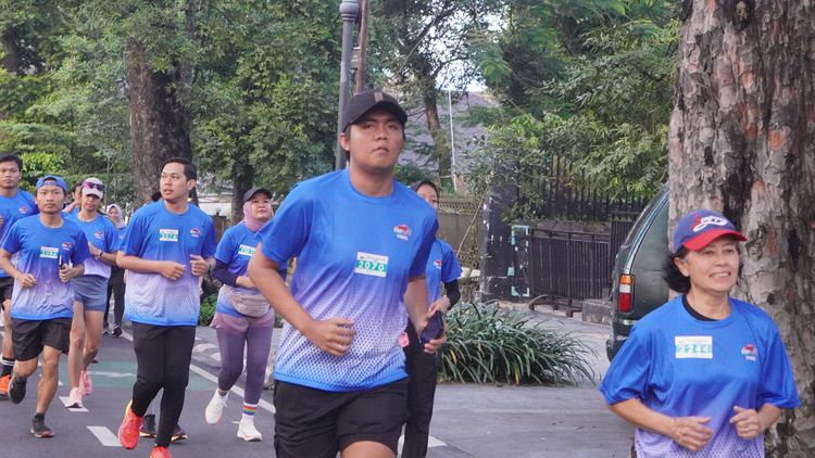 Race photo from KBP City Run 2024 Vibes