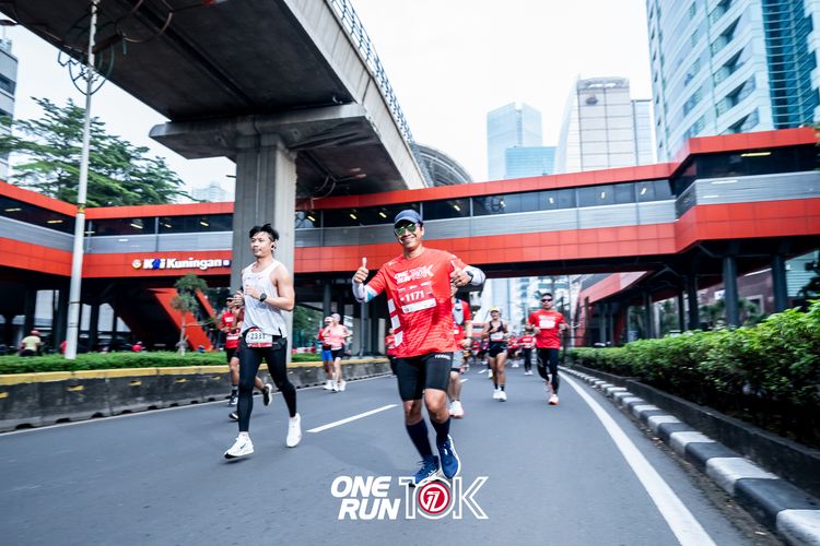 Race photo from ONE RUN 10K 2025
