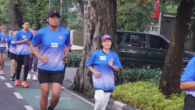 Race photo from KBP City Run 2024 Vibes