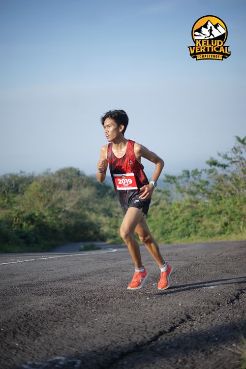Race photo from Kelud Vertical Challenge 2024
