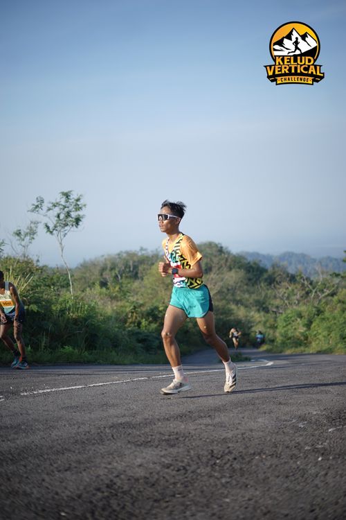 Race photo from Kelud Vertical Challenge 2024