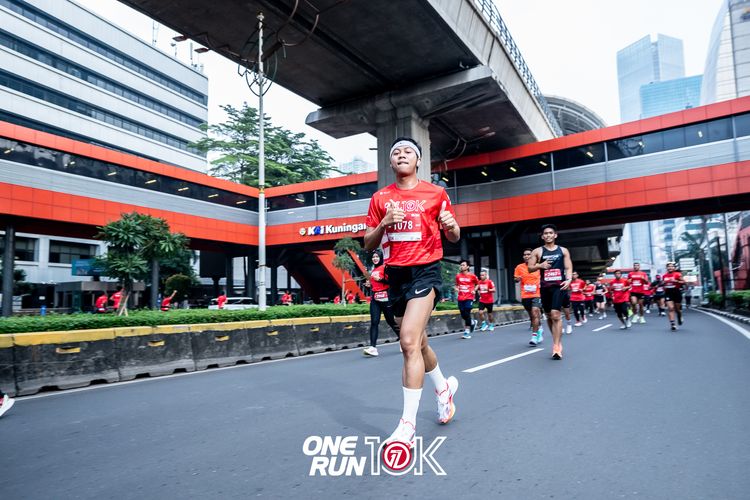 Race photo from ONE RUN 10K 2025
