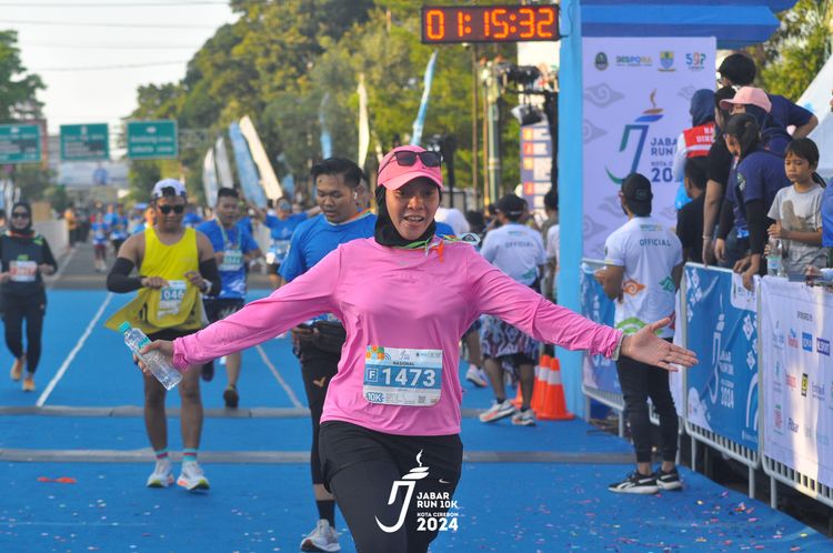 Race photo from Jabar Run 10K 2024