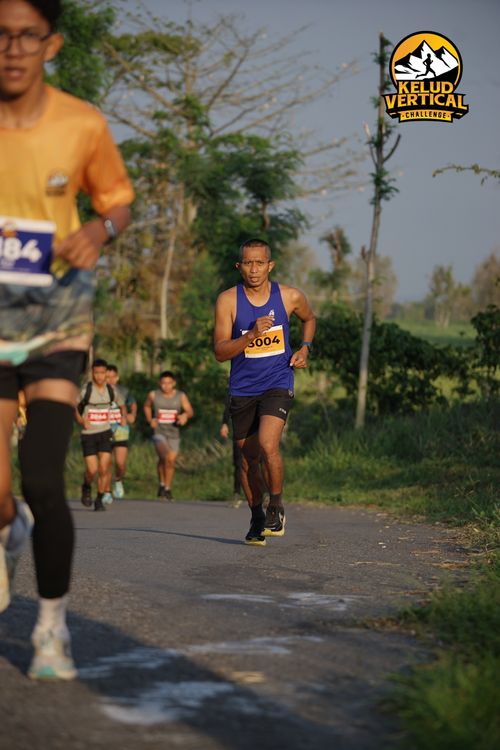 Race photo from Kelud Vertical Challenge 2024