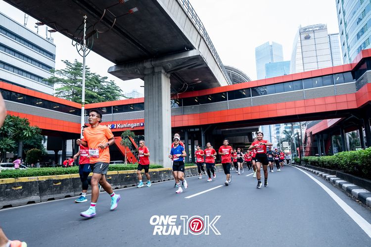 Race photo from ONE RUN 10K 2025