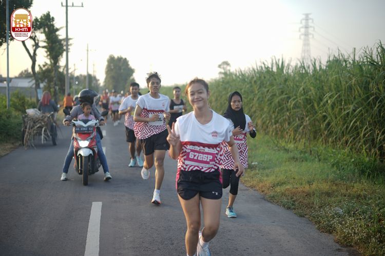 Race photo from Kediri Half Marathon 2024