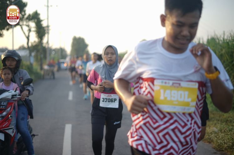 Race photo from Kediri Half Marathon 2024